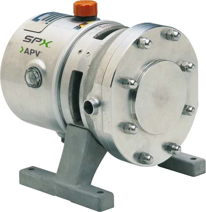 Stainless sanitary rotary lobe pump